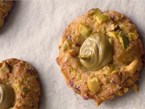 Pistachio Thumbprint Cookies