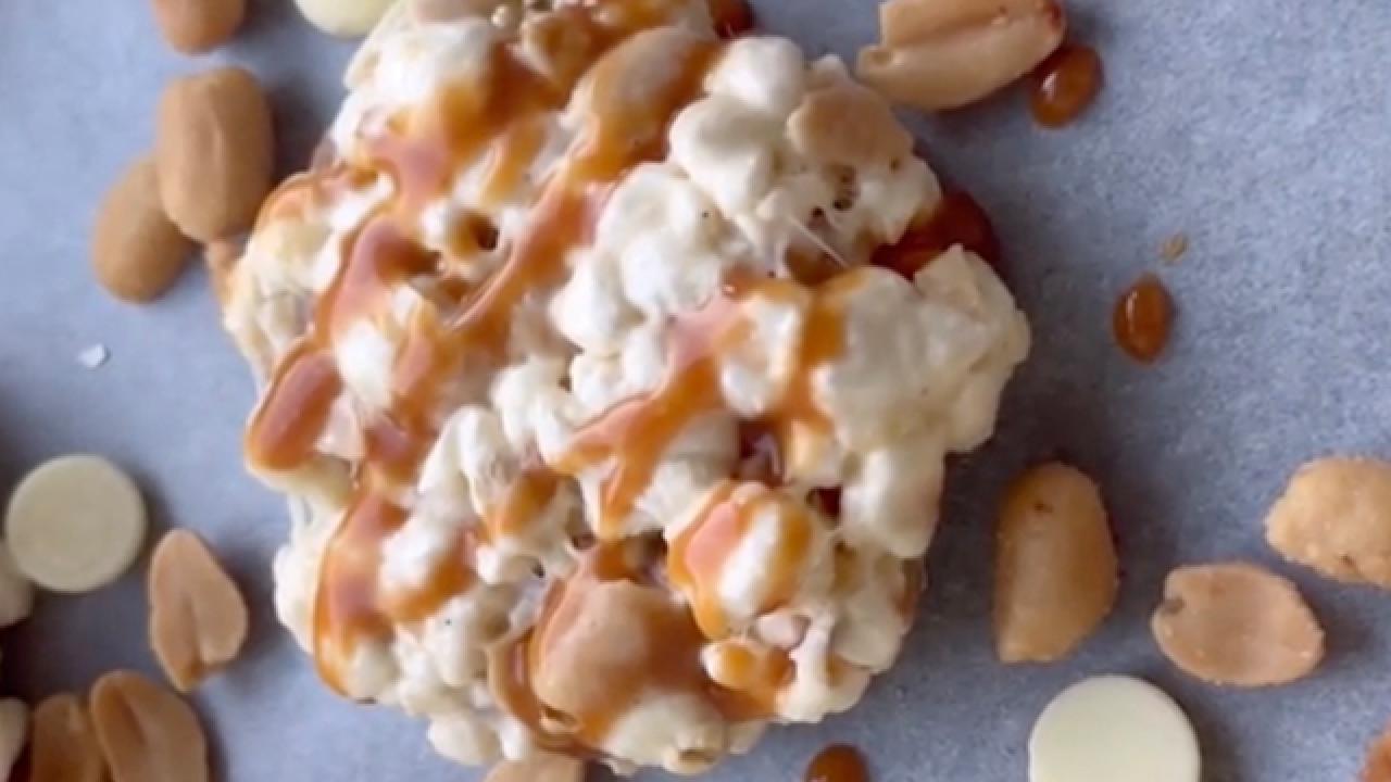 Caramel Popcorn Cookies