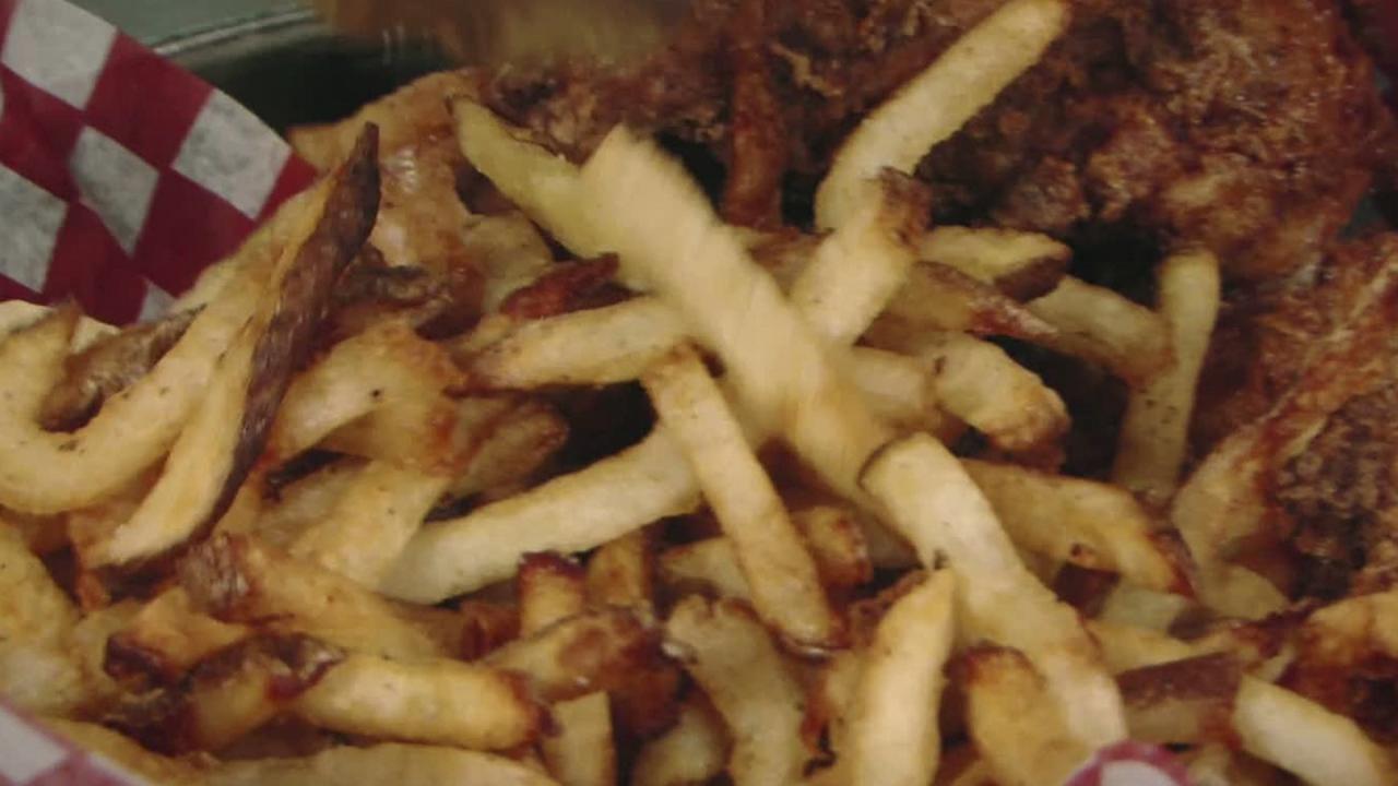 'Dancing' Fried Chicken