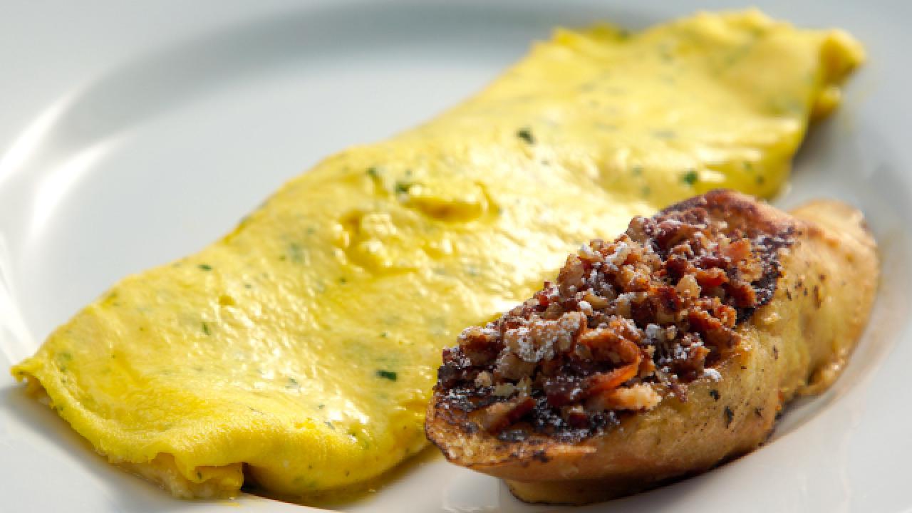 French Omelette with Fines Herbes