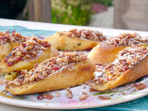 World's Greatest French Toast with Praline Bacon Crumble