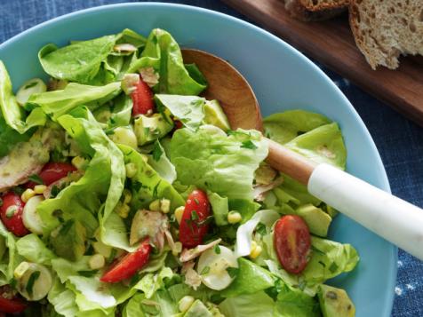 Salmon Salad with Hearts of Palm