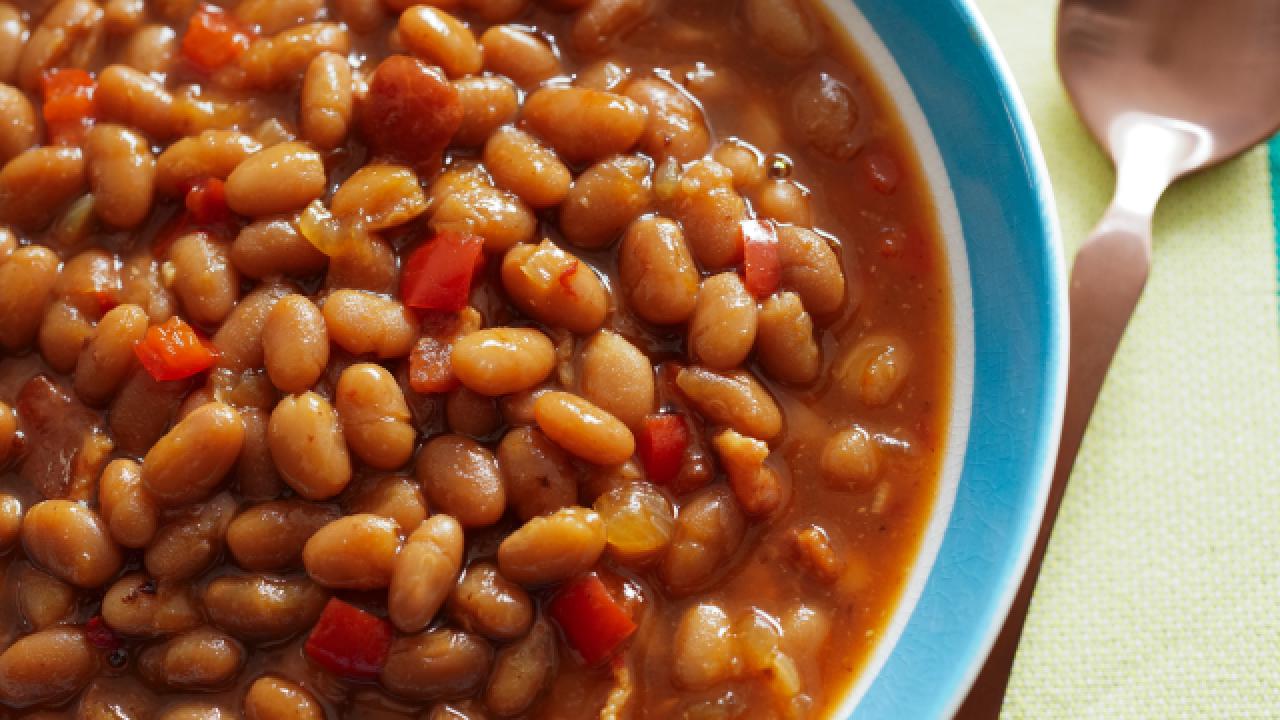 Pepper Jelly Baked Beans