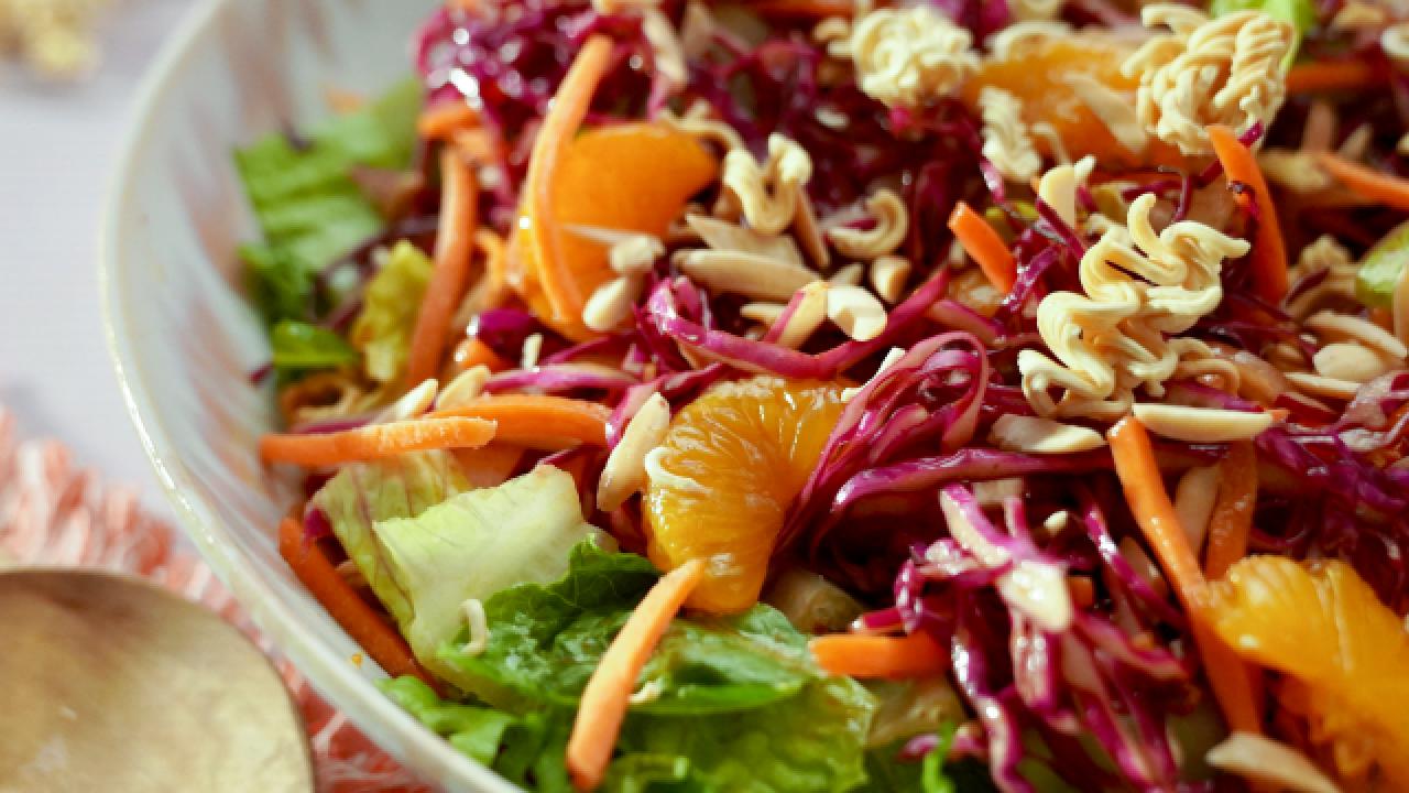 Chili Crisp Vinaigrette Salad