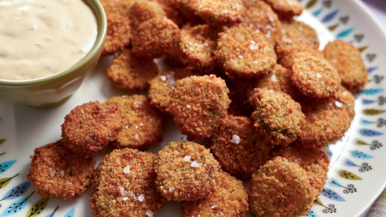 Deep-Fried Pickle Chips