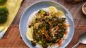 Crispy Spicy Broccoli with Yogurt