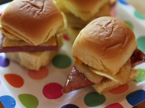 Grilled Mortadella and Salami Sliders