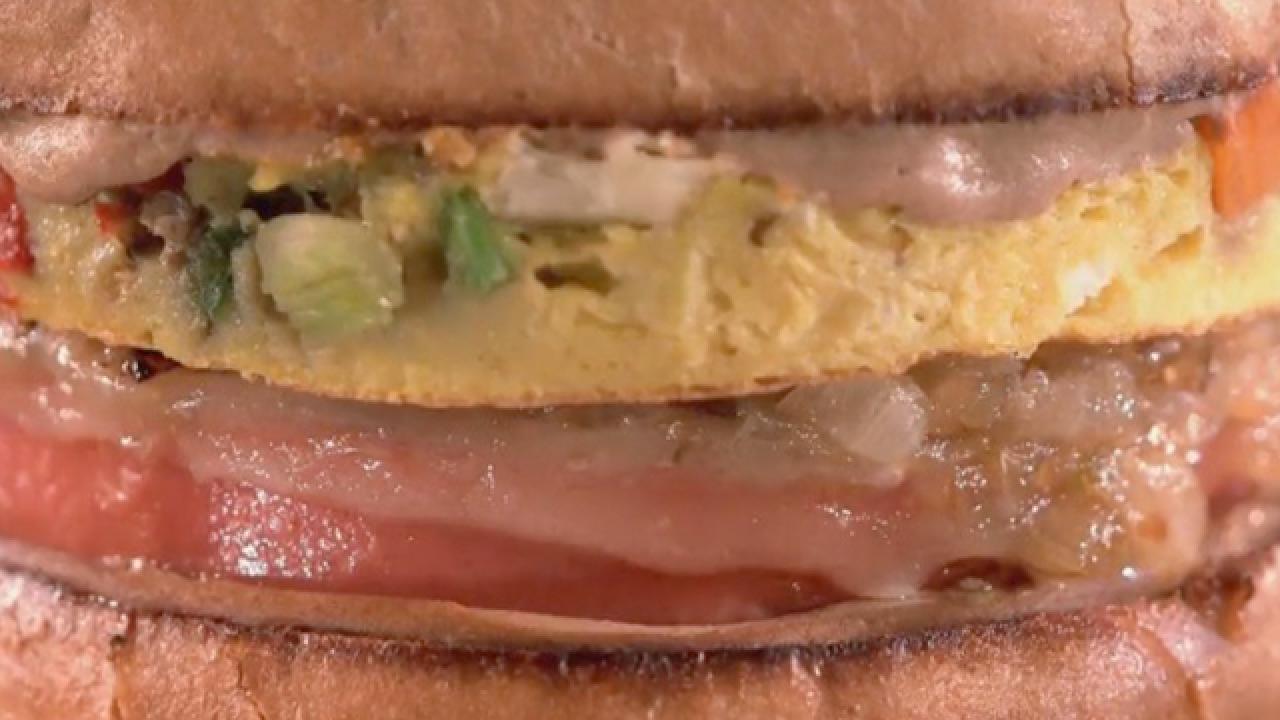 Grilled Bologna Burger