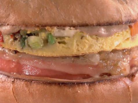 Grilled Bologna Burger