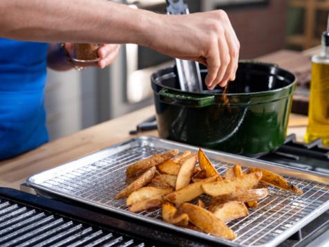 Twice-Baked Potato Wedges