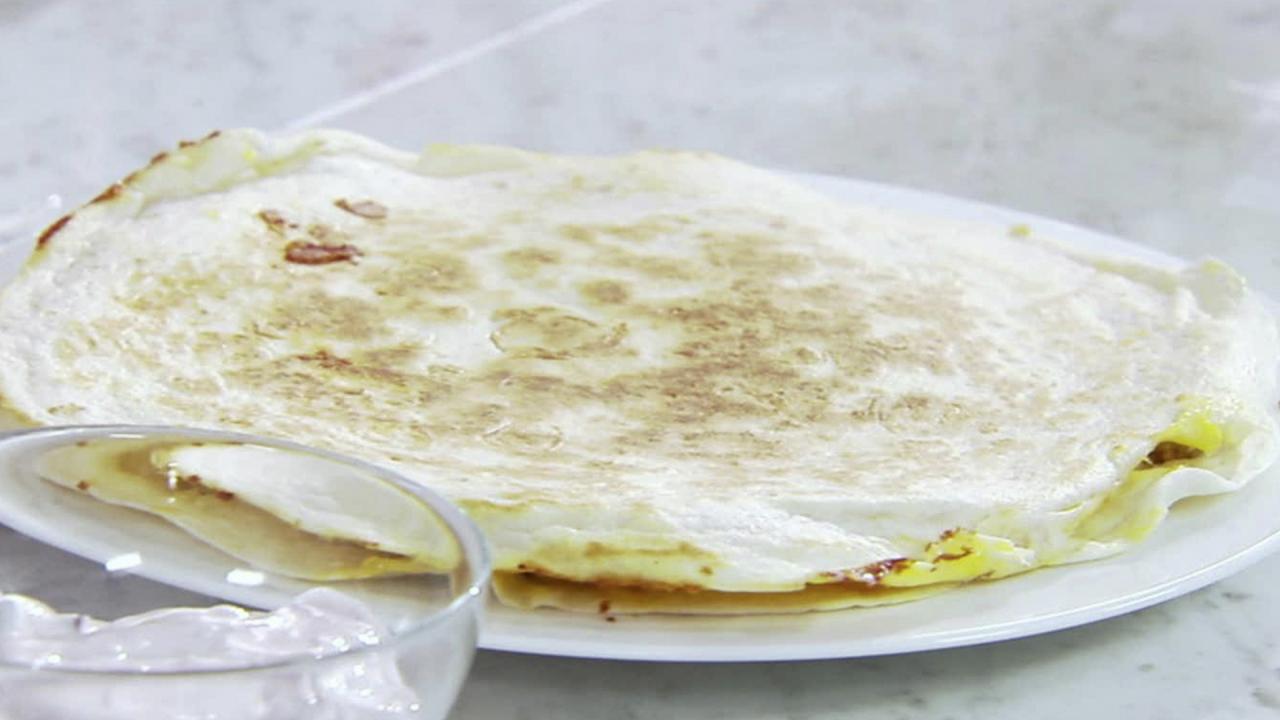 Turkey Quesadillas Leftovers