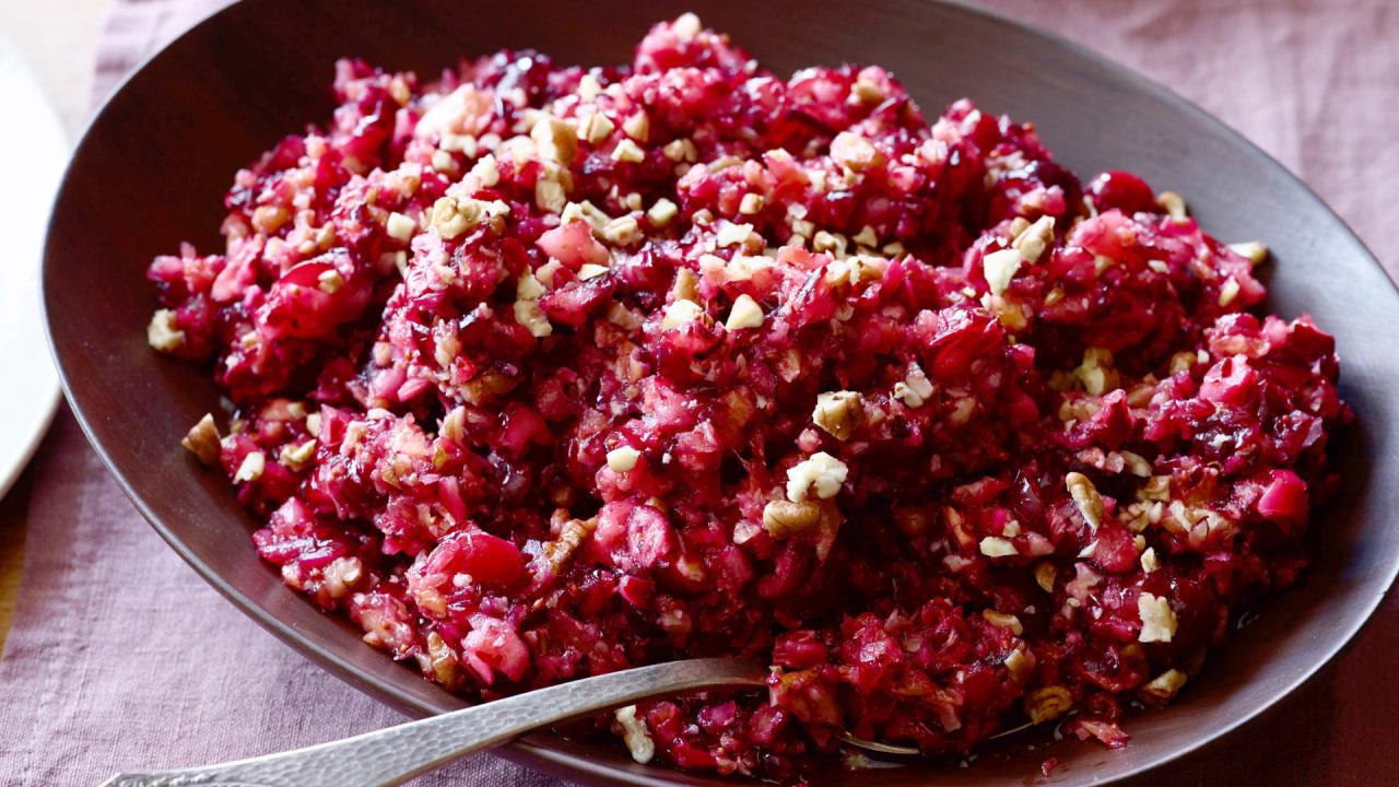 Fall Cranberry-Orange Relish