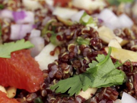 Red Quinoa and Citrus Salad