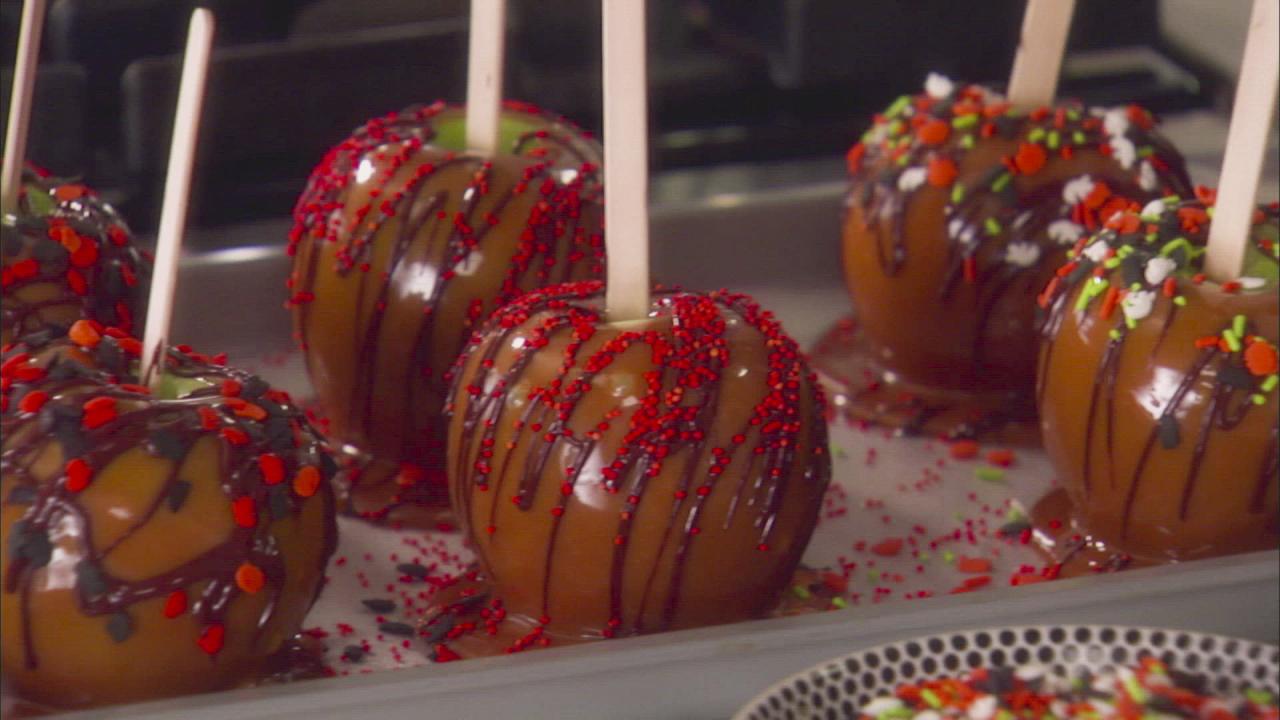 Candy Apple Halloween Treats