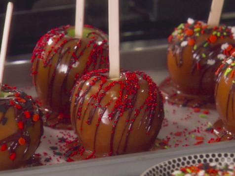 Candy Apple Halloween Treats