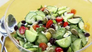 Trisha's Minty Greek Salad
