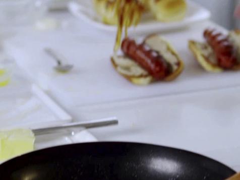 A Big Decadent Hot Dog