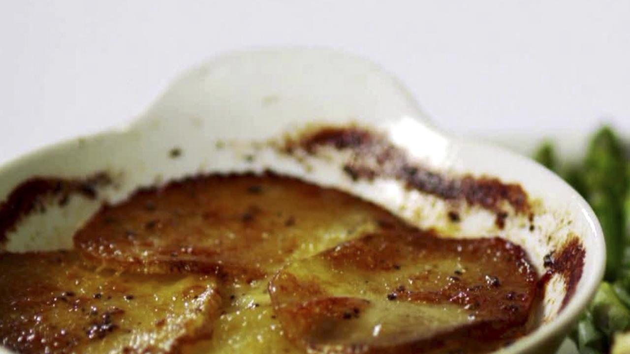 Crispy Potatoes au Gratin