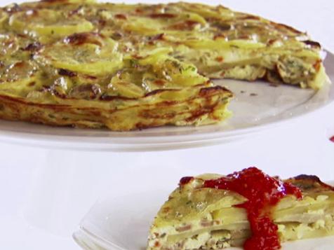 Baked Spanish Potato Omelet