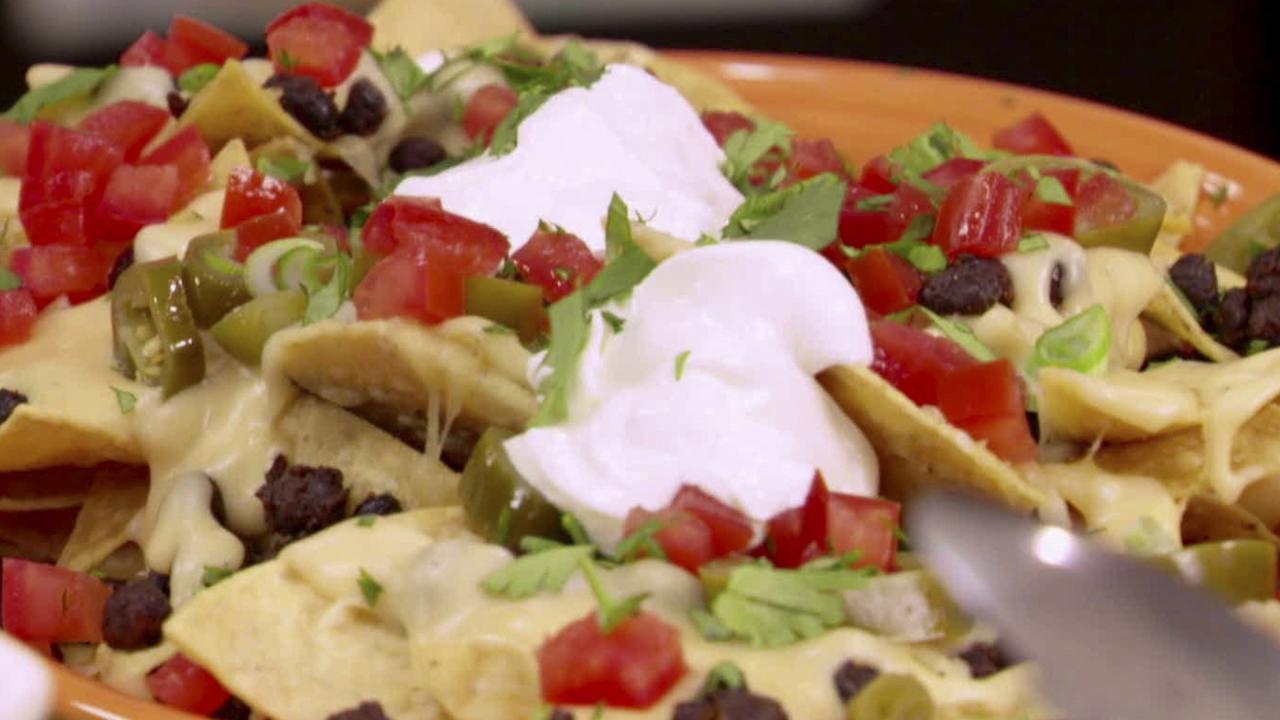 Cheesy Beerbit-Covered Nachos