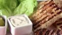White Barbecue Pork Sandwiches