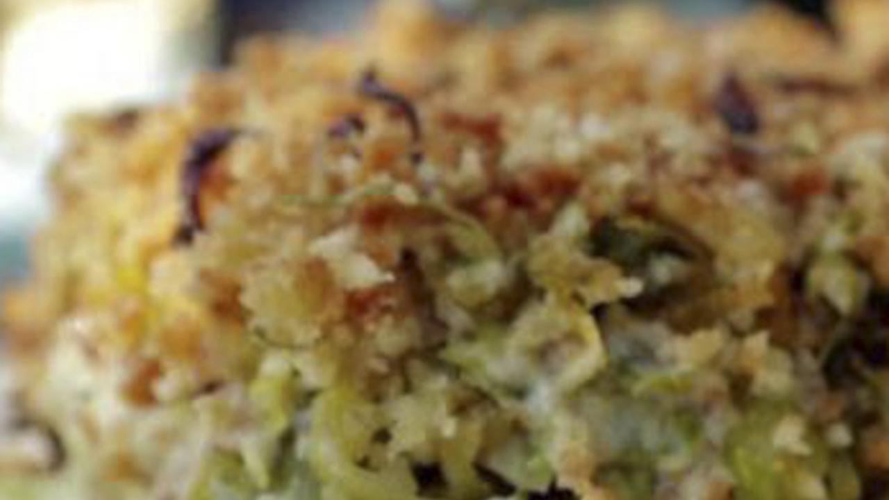 Guy's Brussels Sprout Gratin