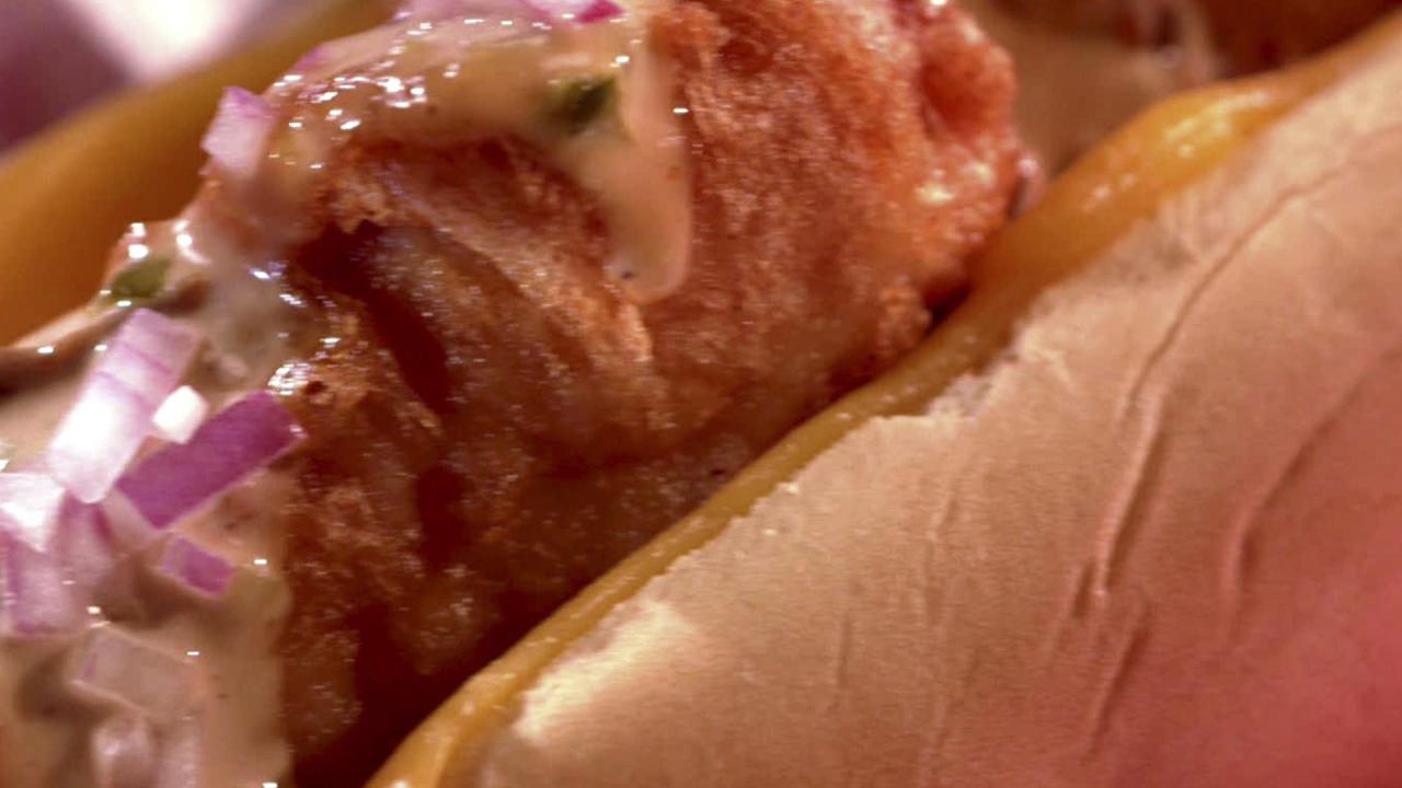Chicago Street-Style Fish Dog