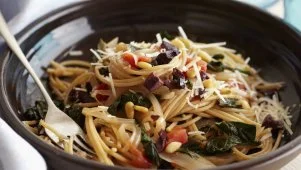 Healthy Pasta and Swiss Chard
