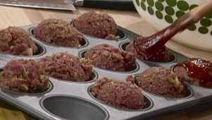 Barbecue Mini Meatloaf Muffins