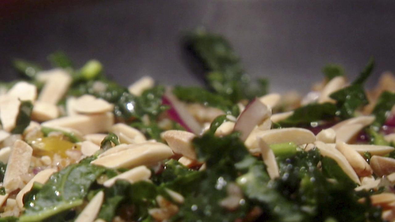 Bulgur Wheat and Kale Salad