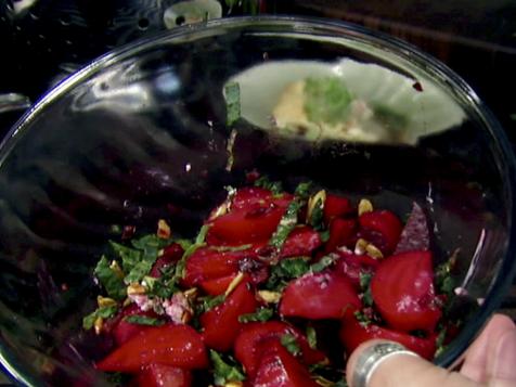 Tri-Color Beet Salad with Cherry Vinaigrette