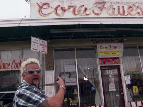 Guy Fieri Tries True Southern Soul Food-Style Chitlins