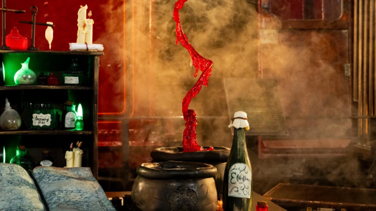 Portrayal of the Potions Room
