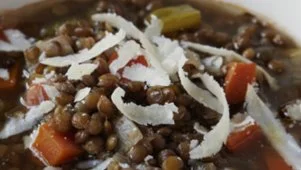 Ina's Lentil Vegetable Soup