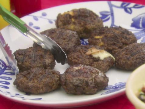 Cheese-Stuffed Burgers