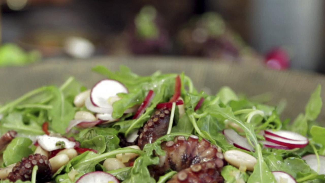 Chargrilled Octopus and Salad