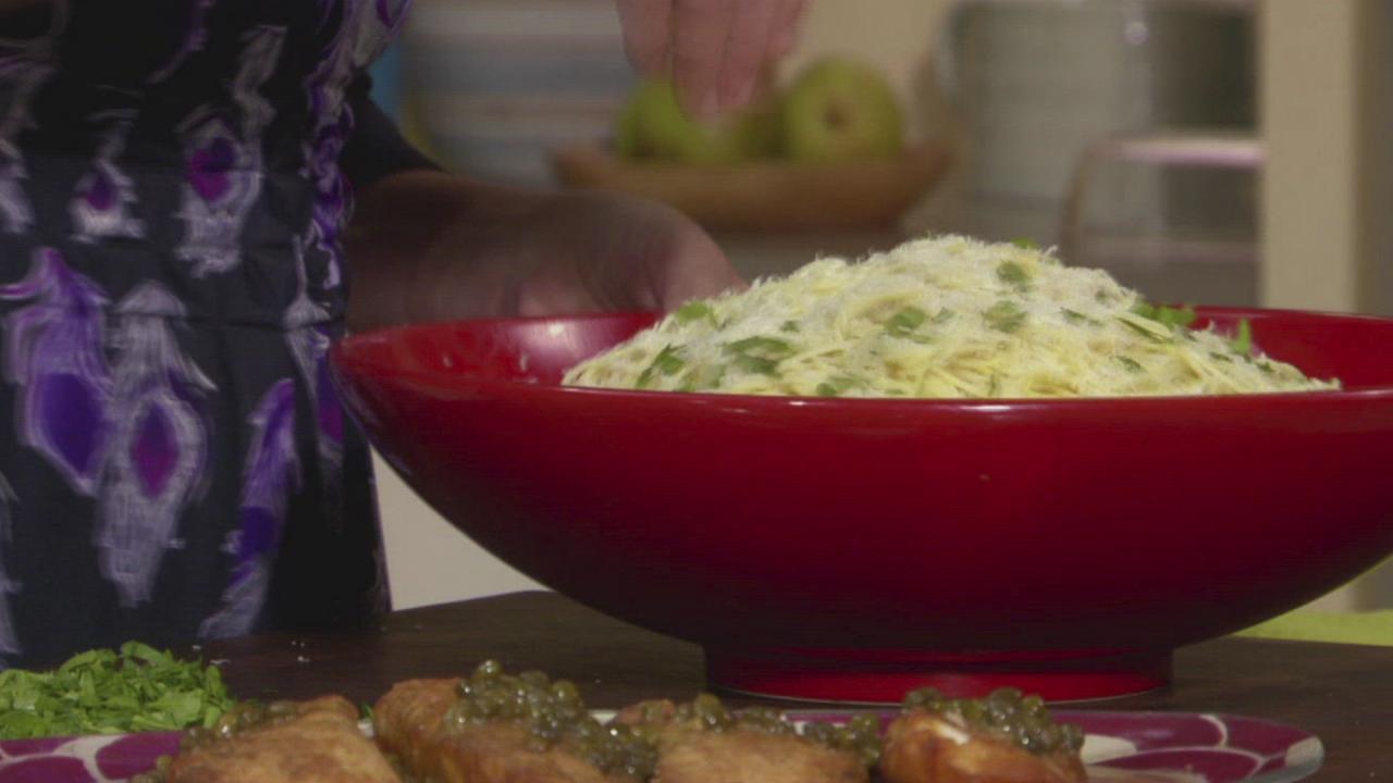 Angel-Hair Pasta With Lemon