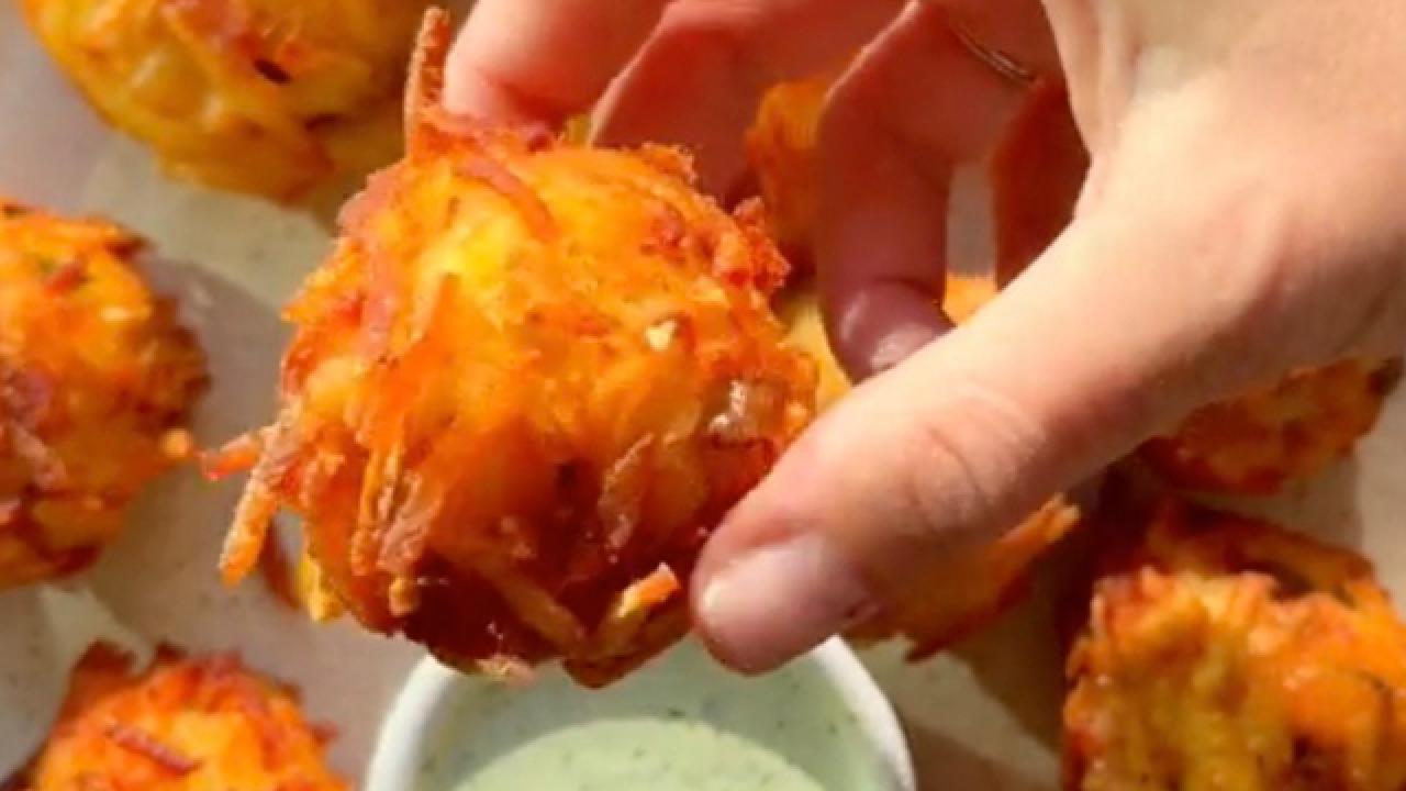 Hash Brown Potato Pom Poms