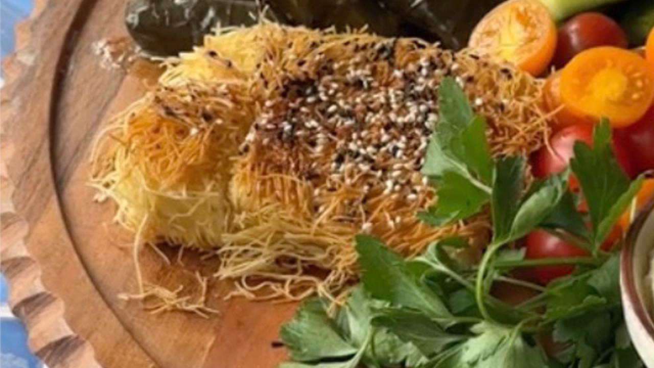 Kataifi-Wrapped Feta