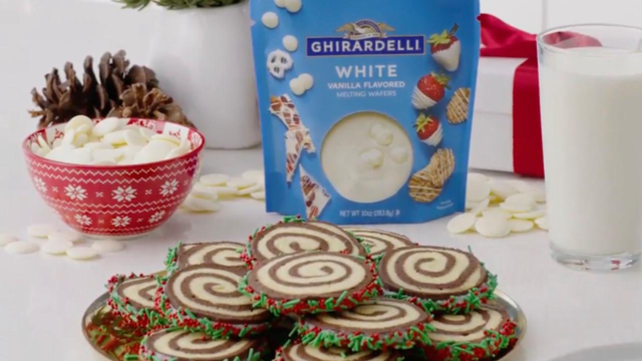 Festive Swirl Cookies