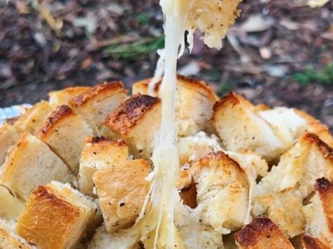 Campfire Garlic Bread