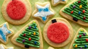 Iced Sugar Cookies at Trisha's