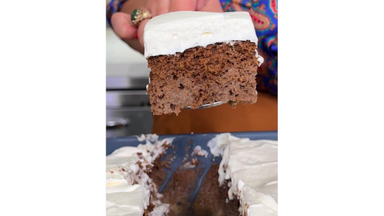 Vietnamese Coffee Tres Leches Cake with Salted Whipped Cream