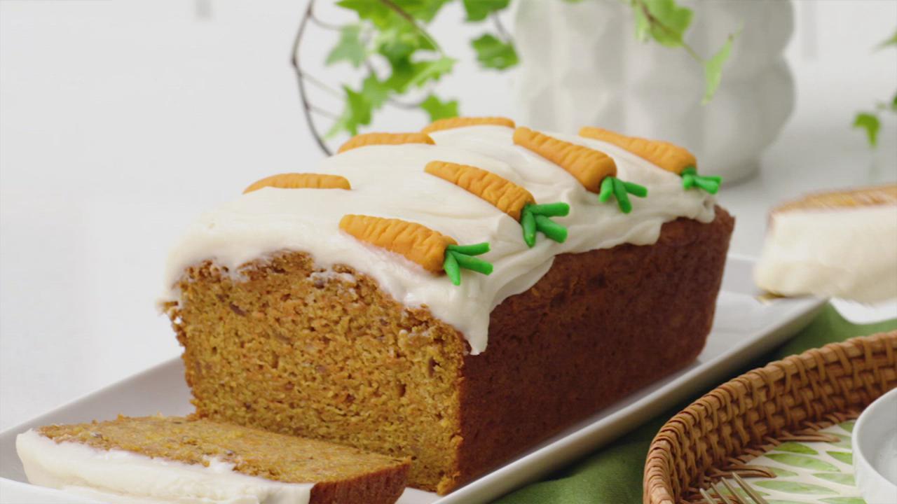 Carrot Cake Loaf