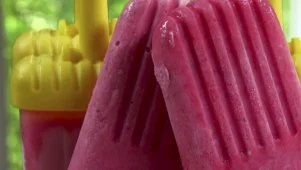 Berry and Yogurt Icy Treats