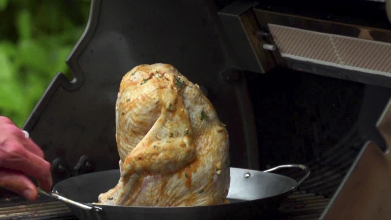 Beer Can Chicken on the Grill