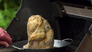 Beer Can Chicken on the Grill
