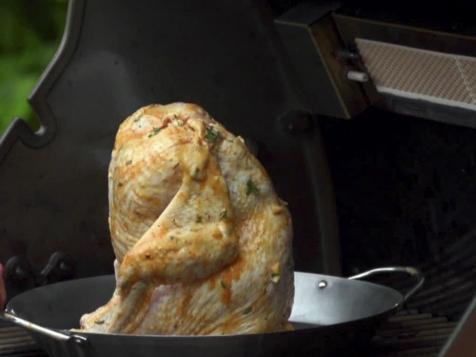 Beer Can Chicken on the Grill