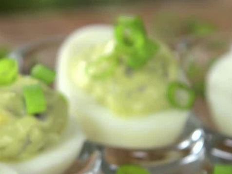 Devilishly Good Guacamole Eggs