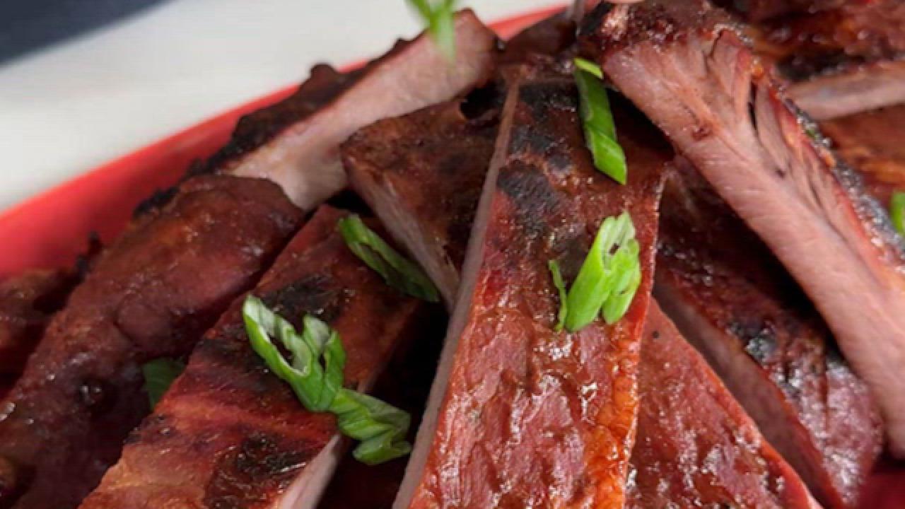 Grilled Cantonese Pork Ribs